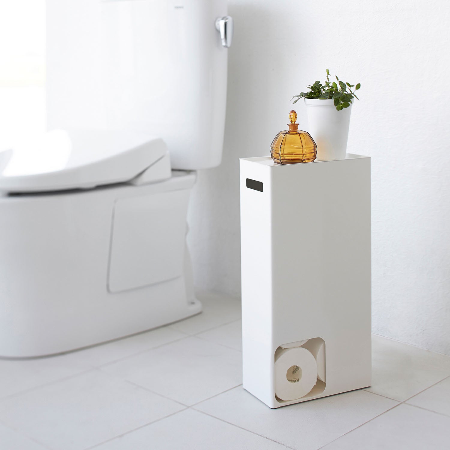 久ちゃん　トイレットペーパーストッカー トイレットペーパーストッカー タワー | 山崎実業【公式】