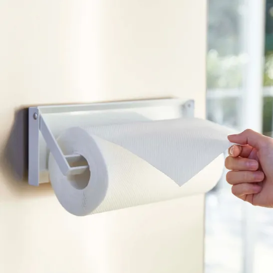 片手でカットマグネット キッチンペーパーホルダー タワー