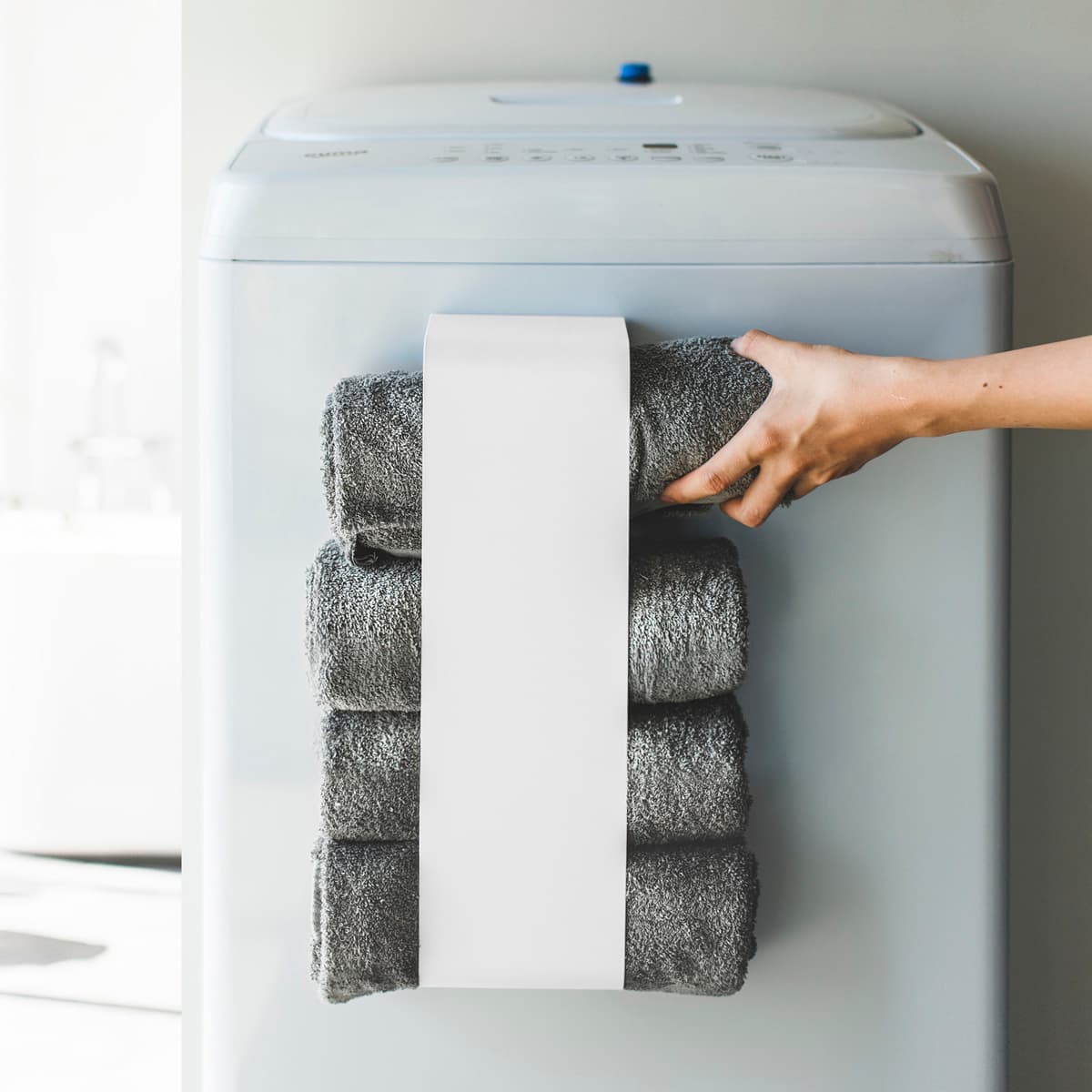 マグネットバスタオルホルダー プレートのイメージ