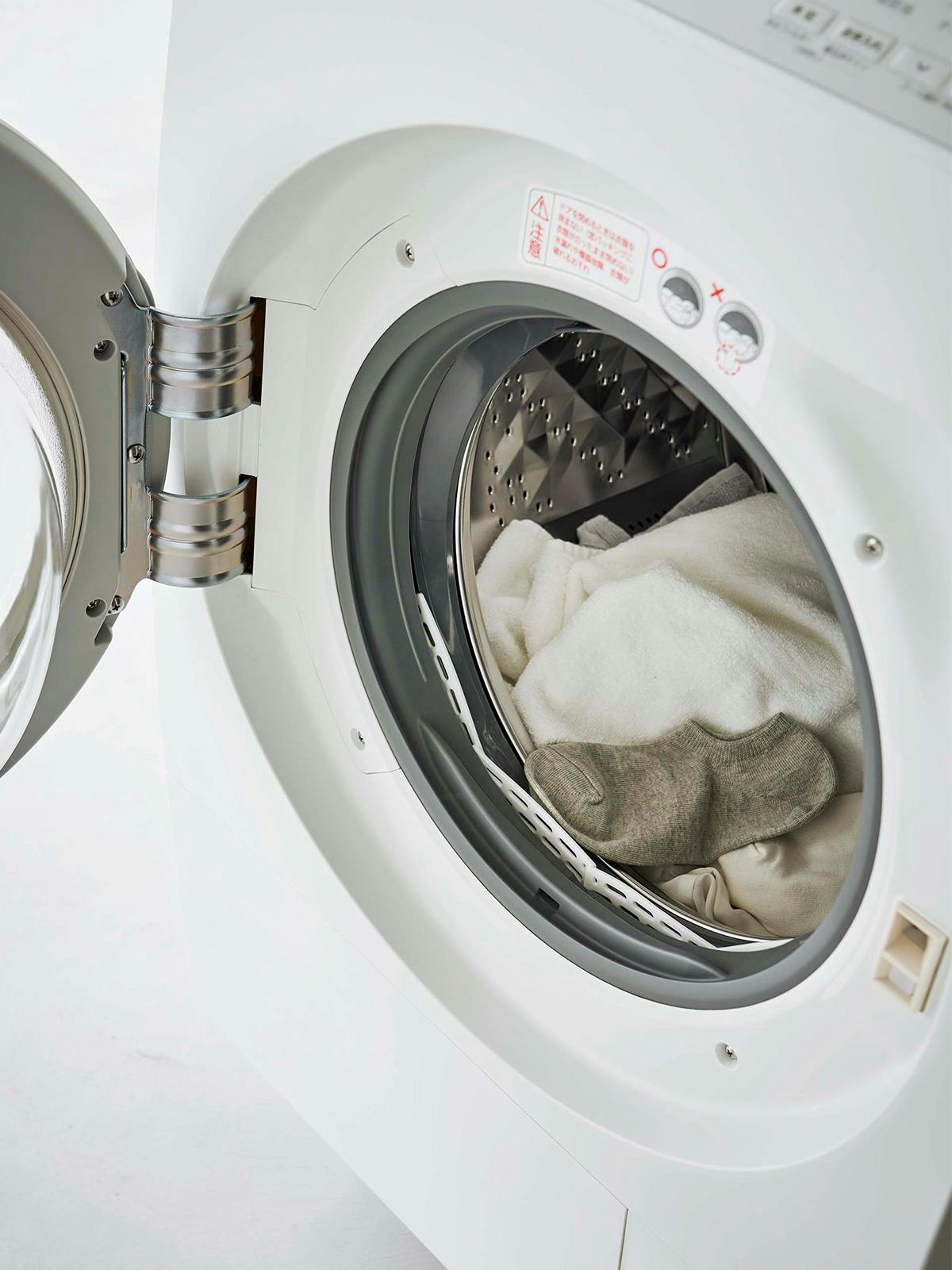 ドラム式洗濯機ドアパッキン小物挟まり防止カバー プレートのイメージ