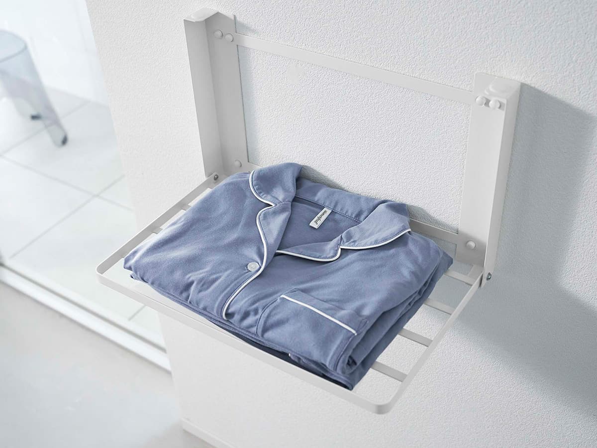 石こうボード壁対応 折り畳み棚 タワーのイメージ