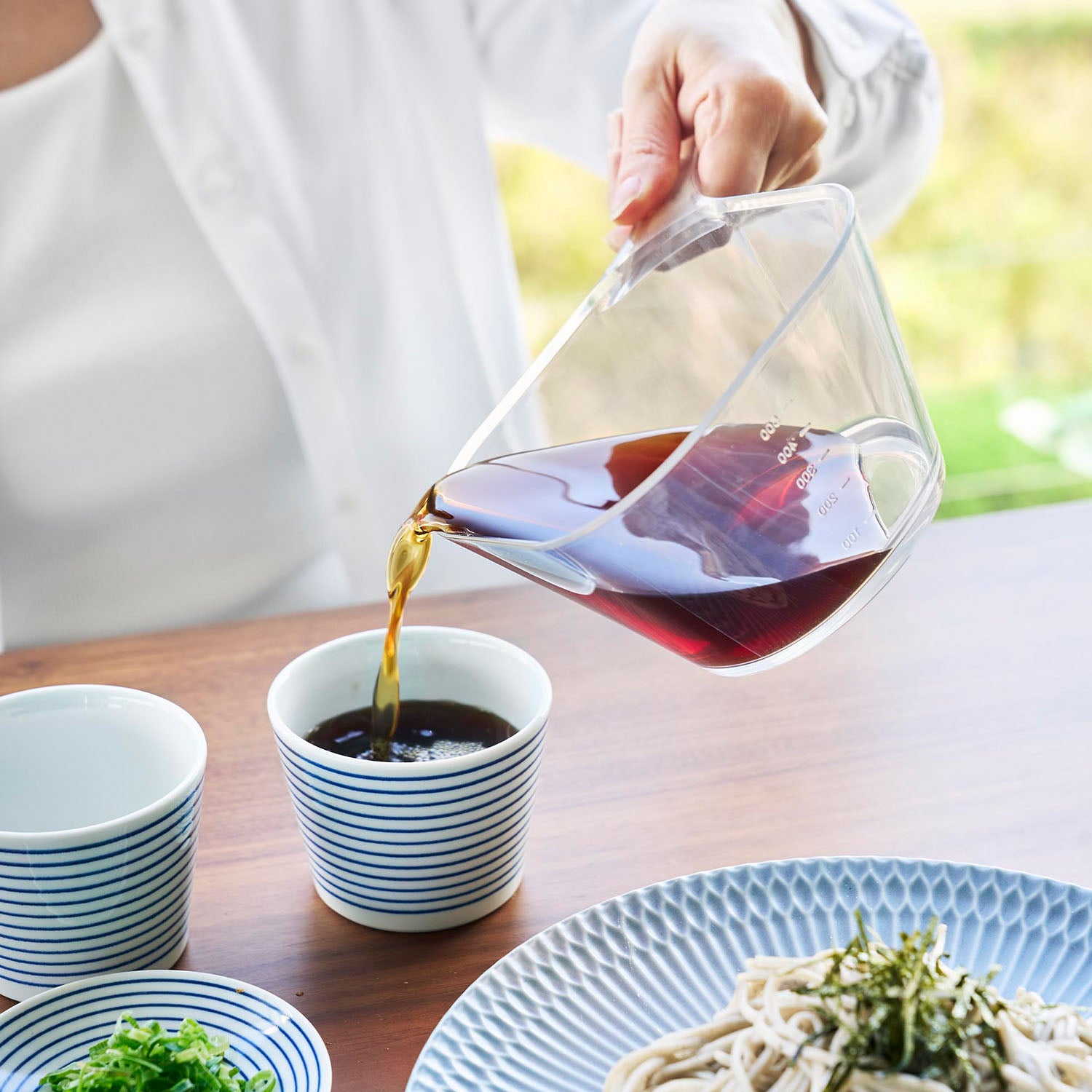 電子レンジ対応洗いやすいハンドル付き下ごしらえボウル タワー L