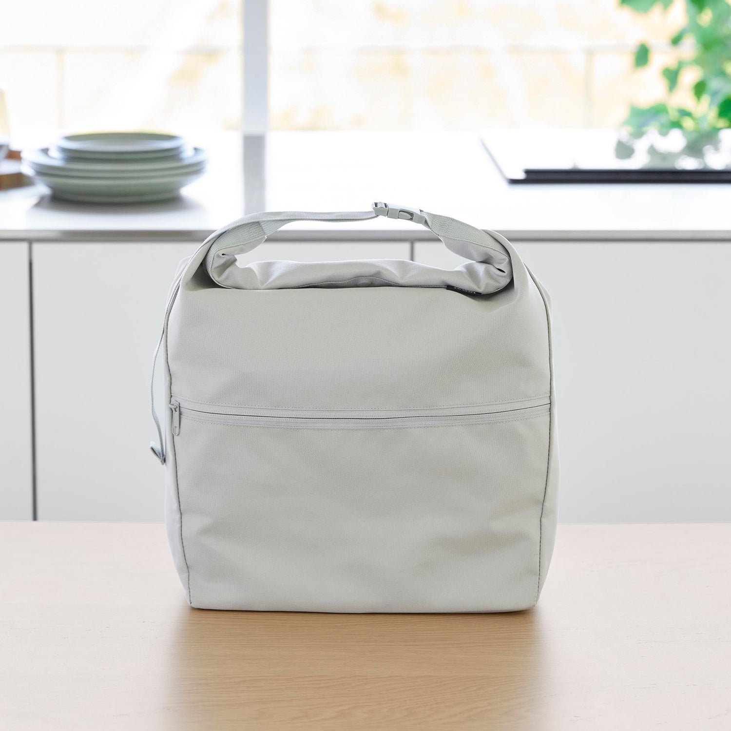 量によって調節できる保冷&保温ショッピングエコバッグ タワー | 山崎