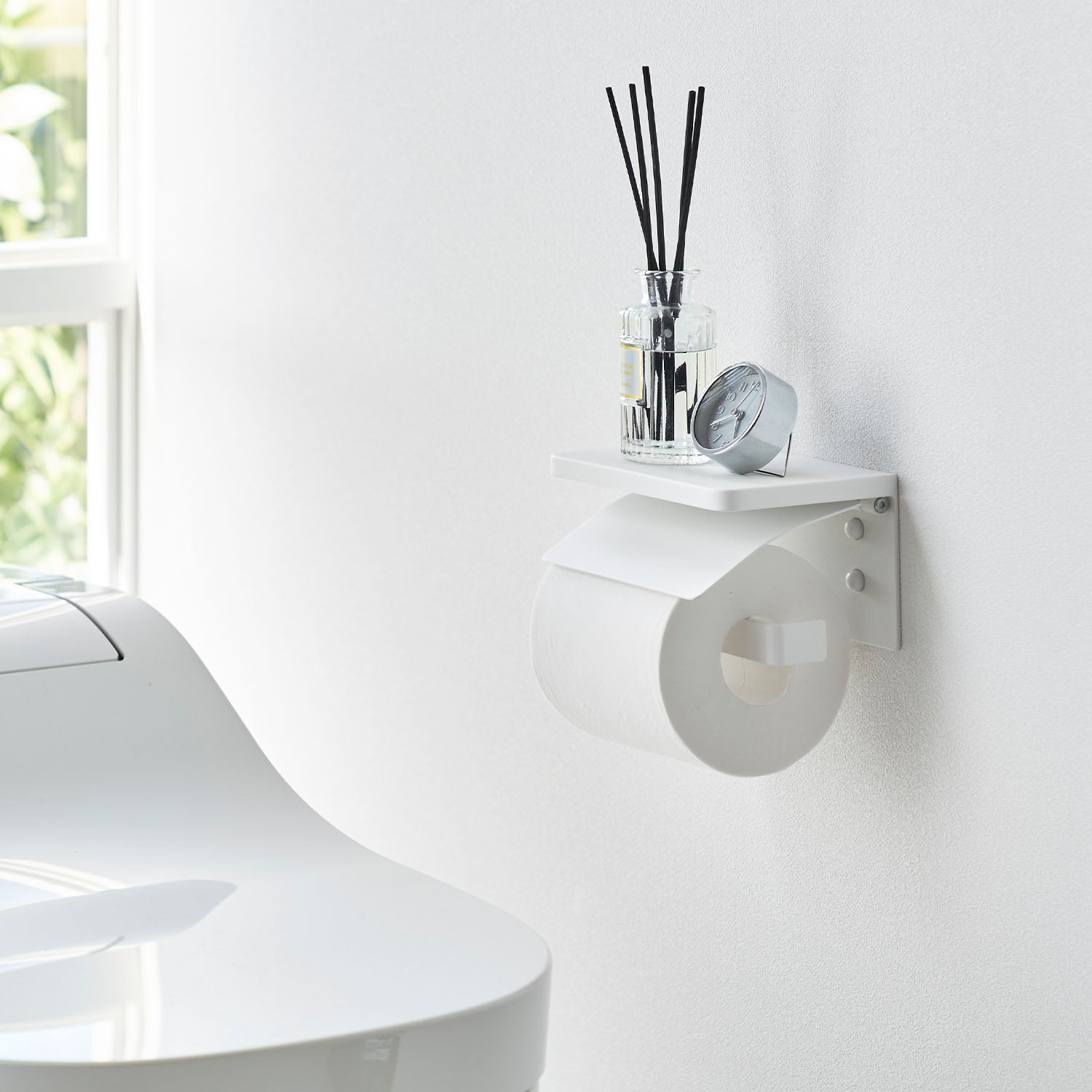 トイレットペーパーホルダー　＃掴みやすい ウォールトイレットペーパーホルダー タワー 石こうボード壁対応