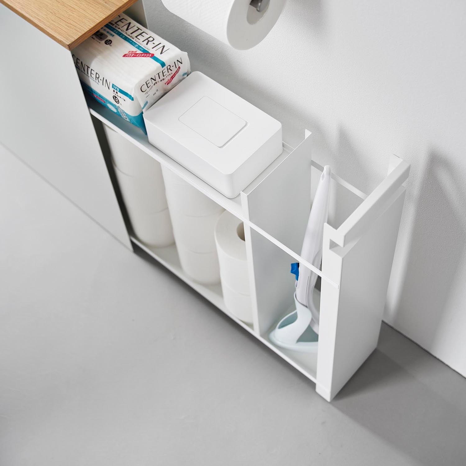 【新品・未使用】山崎実業 tower 隠せるトイレ引き出し収納 隠せるトイレ引き出し収納 タワー | 山崎実業【公式】
