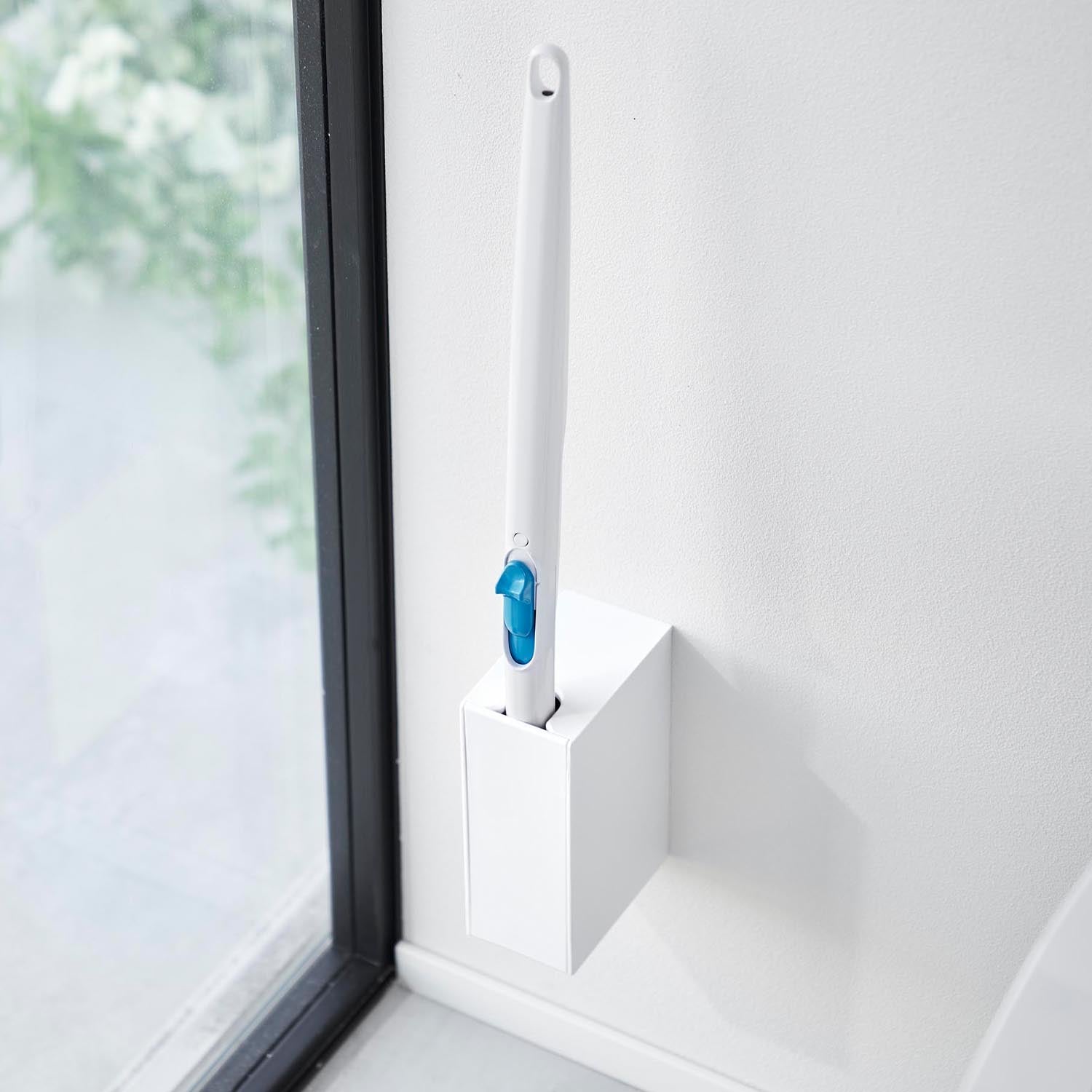イマン ポワージュ トイレブラシホルダー ウォール流せるトイレブラシホルダー タワー 石こうボード壁対応