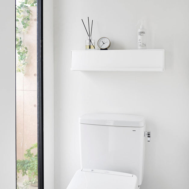 ウォール隠せるトイレ壁収納 タワー 石こうボード壁対応