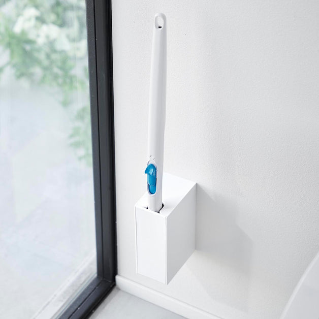ウォール流せるトイレブラシホルダー タワー 石こうボード壁対応