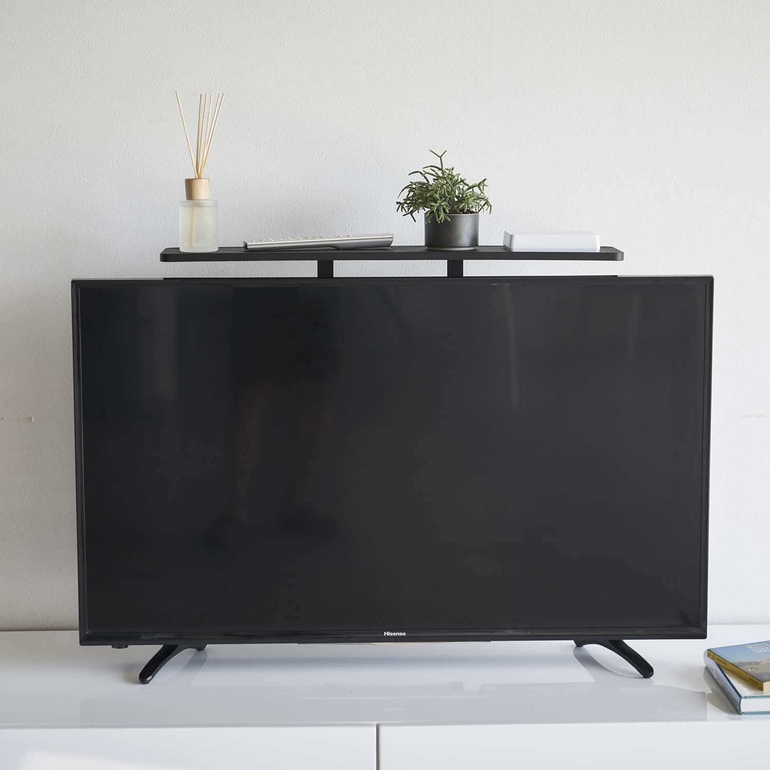薄型テレビ上ラック スマート | 山崎実業【公式】