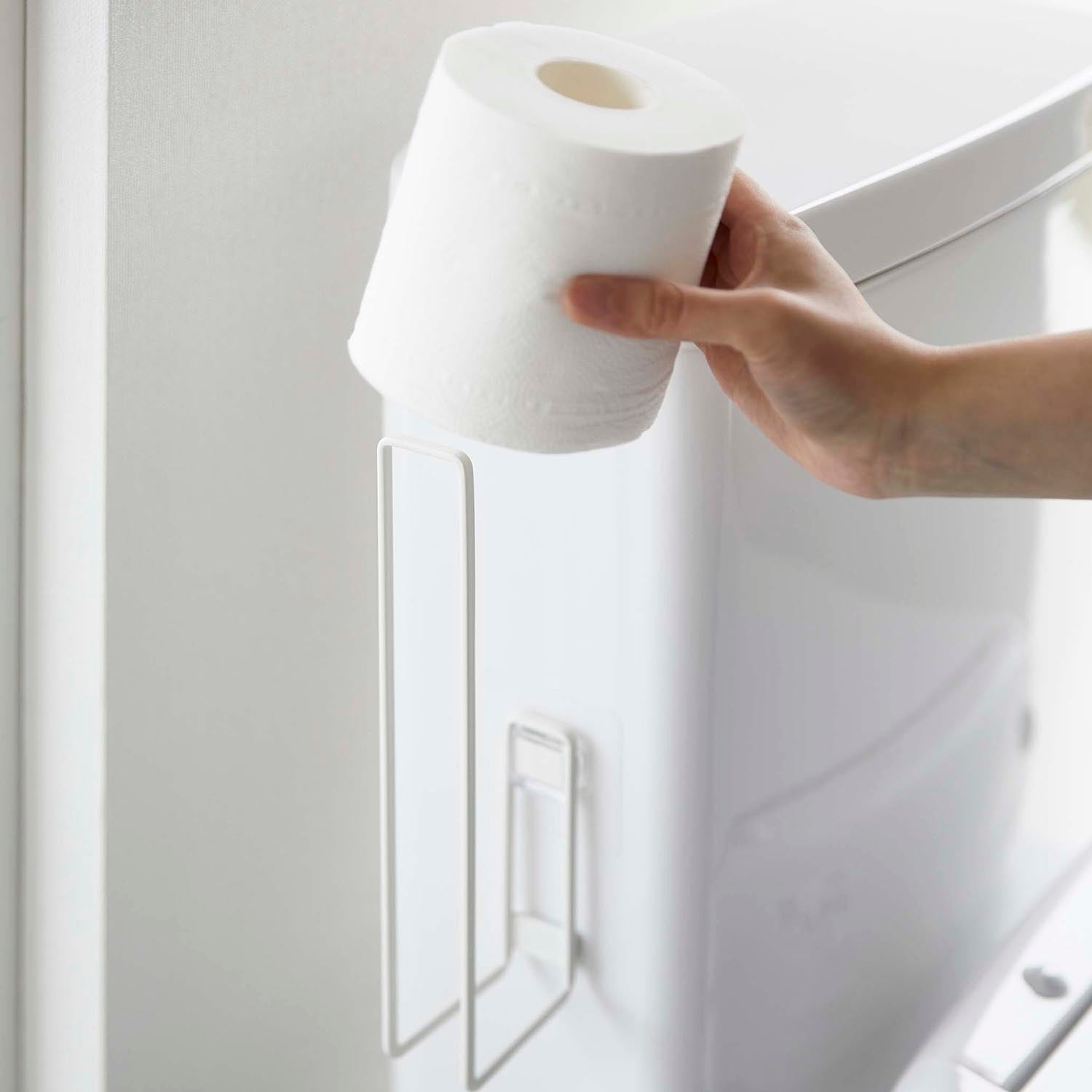 フィルムフックトイレットペーパーホルダー タワー | 山崎実業【公式】